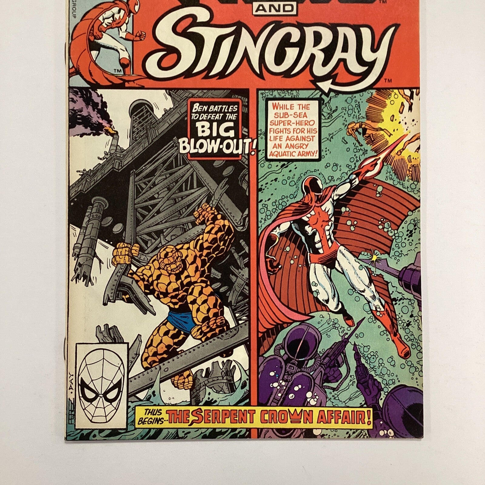 Marvel Two In One #64 1980 FN 1st Appearance New Serpent Squad Pence Copy2
