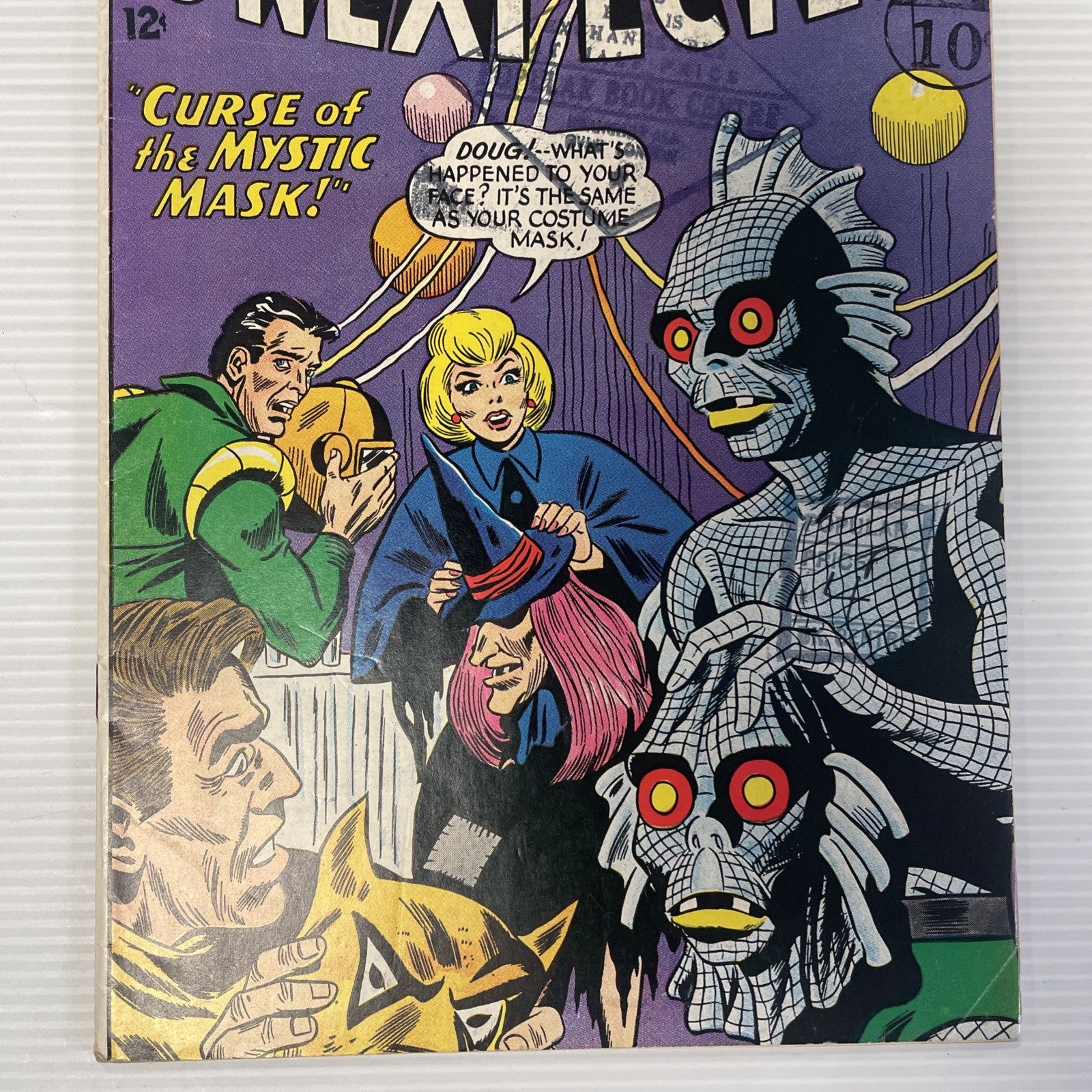 Tales of the Unexpected #88 1965 VG/FN Stamps on Cover2