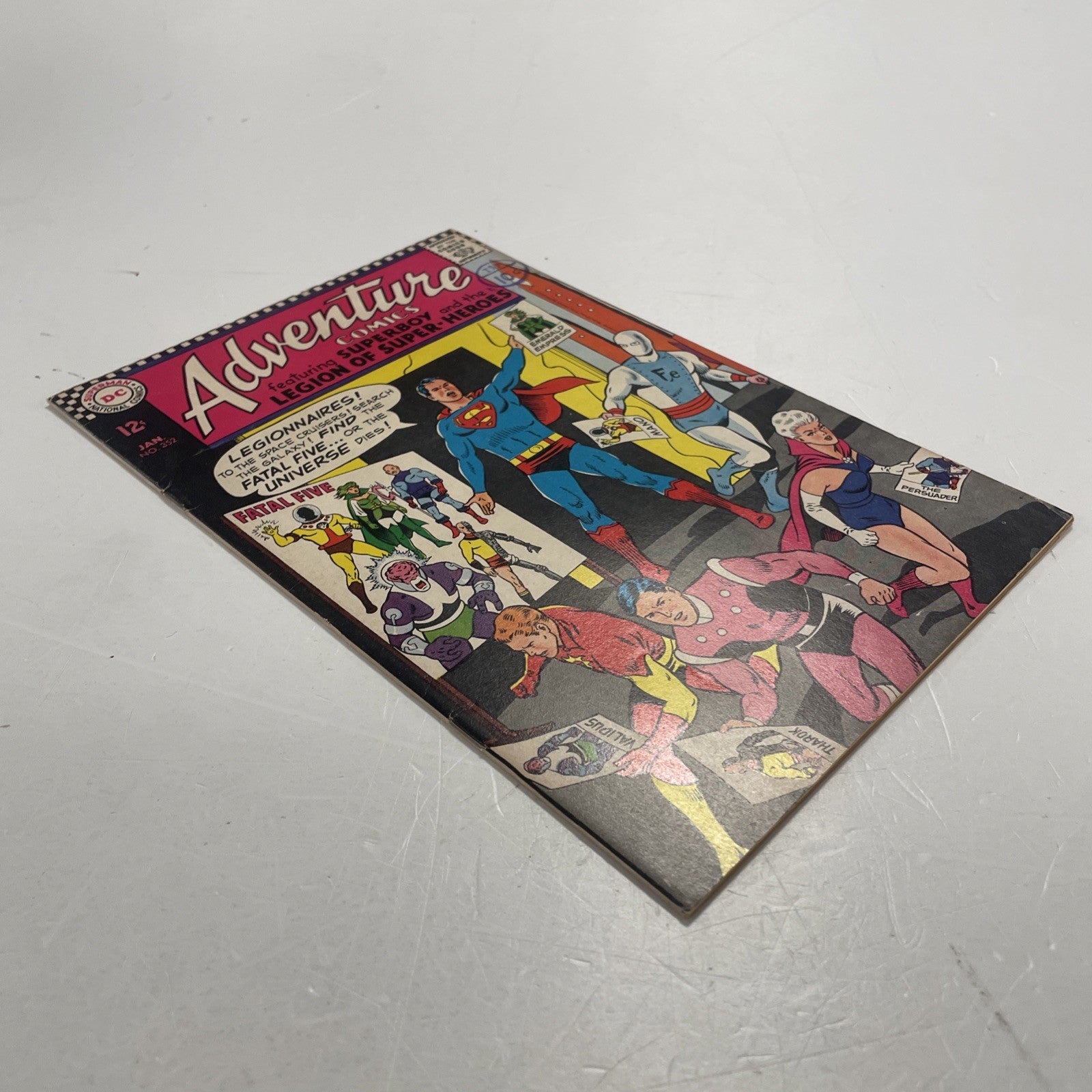 Adventure Comics #352 1967 FN+ Pence Stamp3