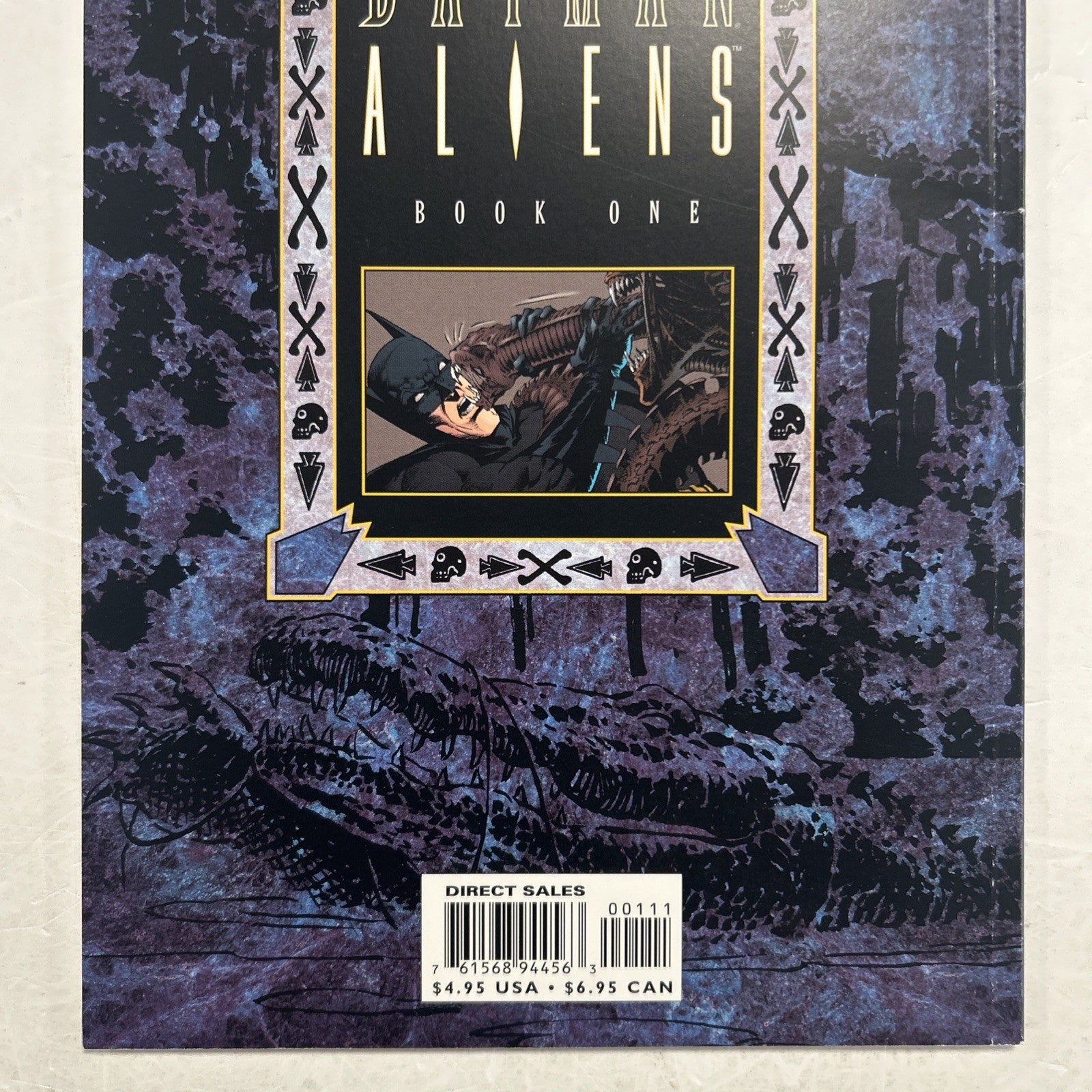 Batman Aliens Book #1-2 1997 VF Dark Horse Comics DC Comics TPB12