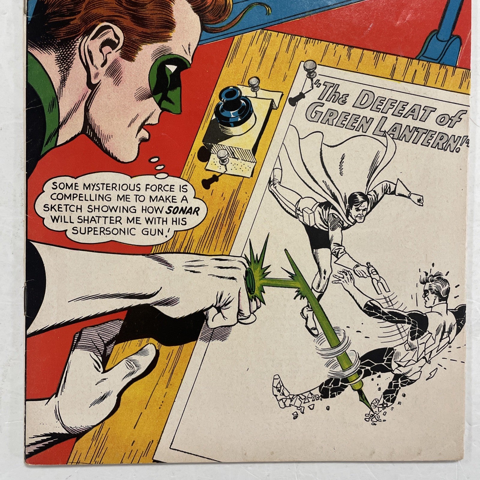 Green Lantern #19 1963 VG/FN Pence Stamp2