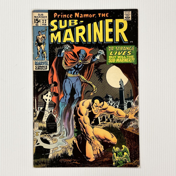 Sub-Mariner #22 1970 FN Cent Copy0