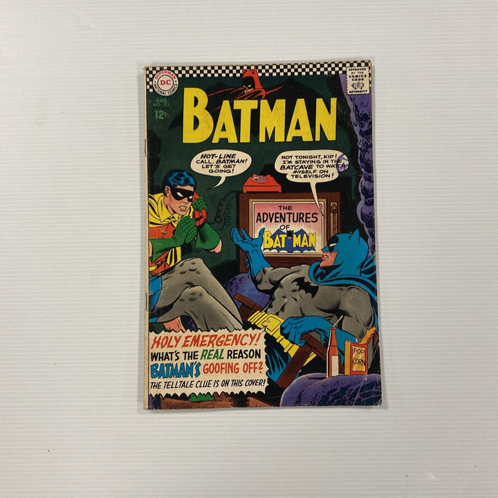 Batman #183 1966 VG Pence Stamp 2nd Poison Ivy