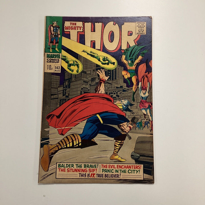 Thor #143 1967 VG/FN Pence Copy