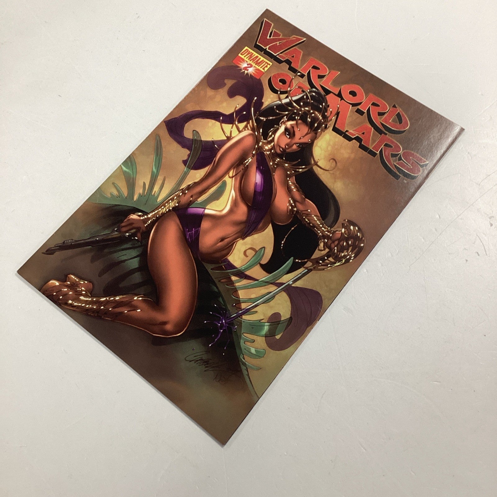 Warlord Of Mars #2 2010 VF J. Scott Campbell Variant Cover7