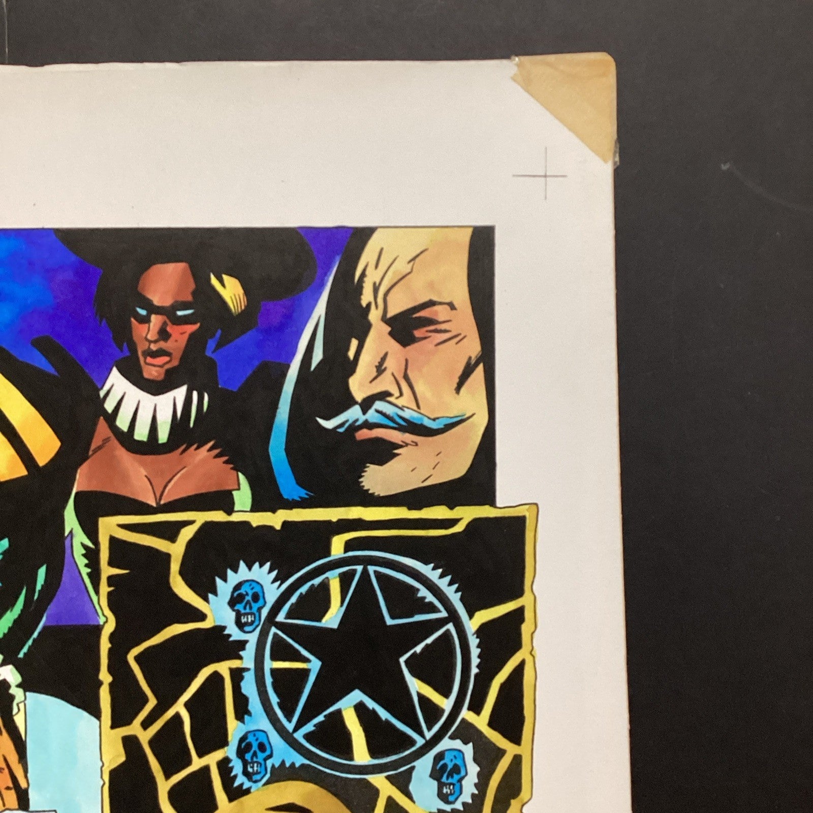 Original Colours Artwork Judge Dredd Megazine #10 Page 37 1995 by Peter B. Smith2