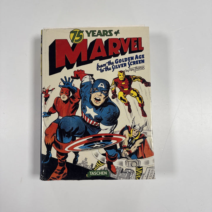 75 Years of Marvel: Golden Age to Silver Screen by Roy Thomas 2014 Taschen HC0