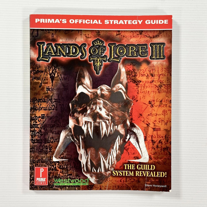 Prima Lands of Lore III Official Strategy Guide 1st print 19990