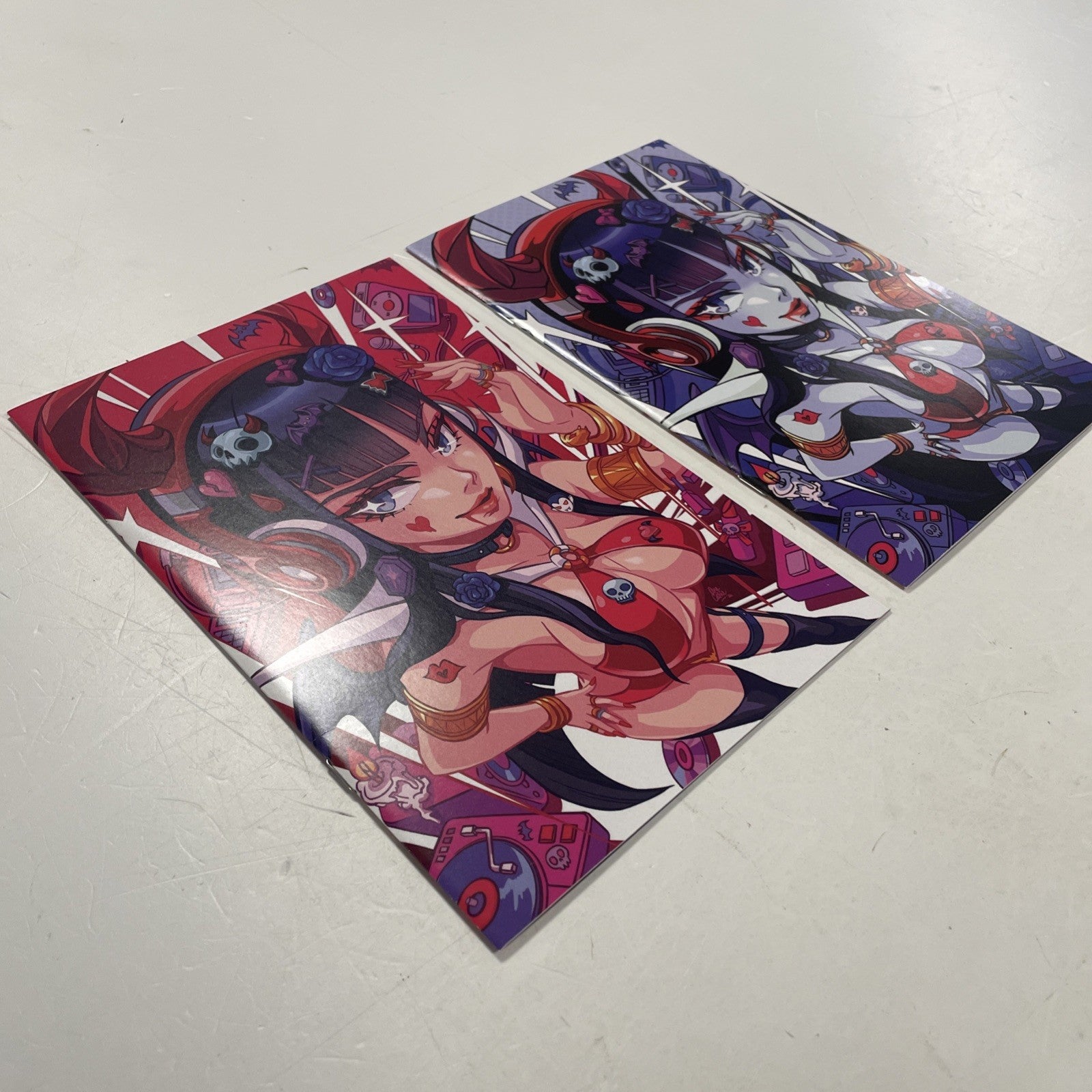 Vampirella #675 2025 NM Anacathie DJ Red & Blue Virgin Variant  x23