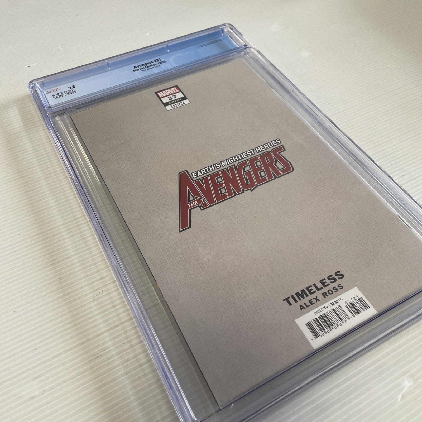 Avengers #37 2020 CGC 9.8 Alex Ross 'Timeless' Virgin Variant (2)6
