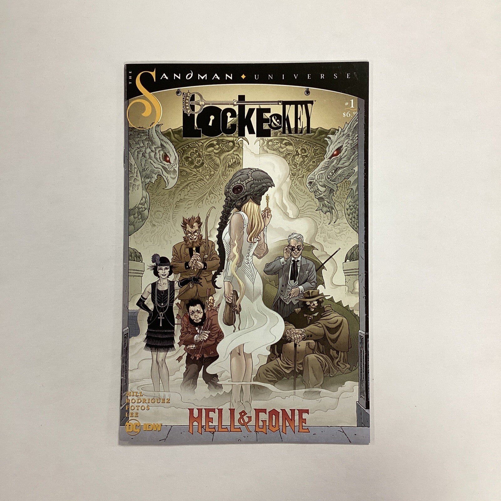 Locke & Key #1 Hell & Gone 2020 NM x2 cover A & sketch Variant IDW0