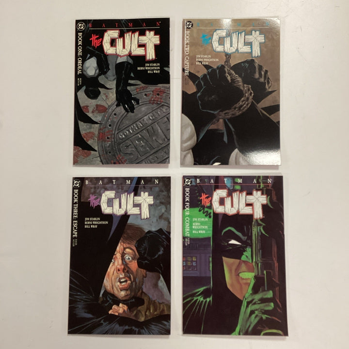 Batman: The Cult #1-4 1988 VF Complete Set Bernie Wrightson Artwork0