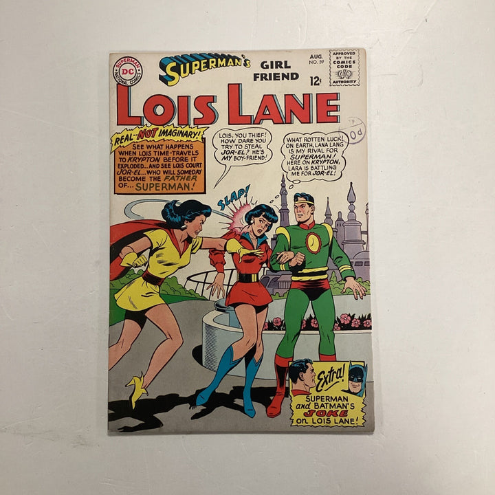 Superman's Girlfriend Lois Lane #59 1965 FN/VF Pence Stamp0