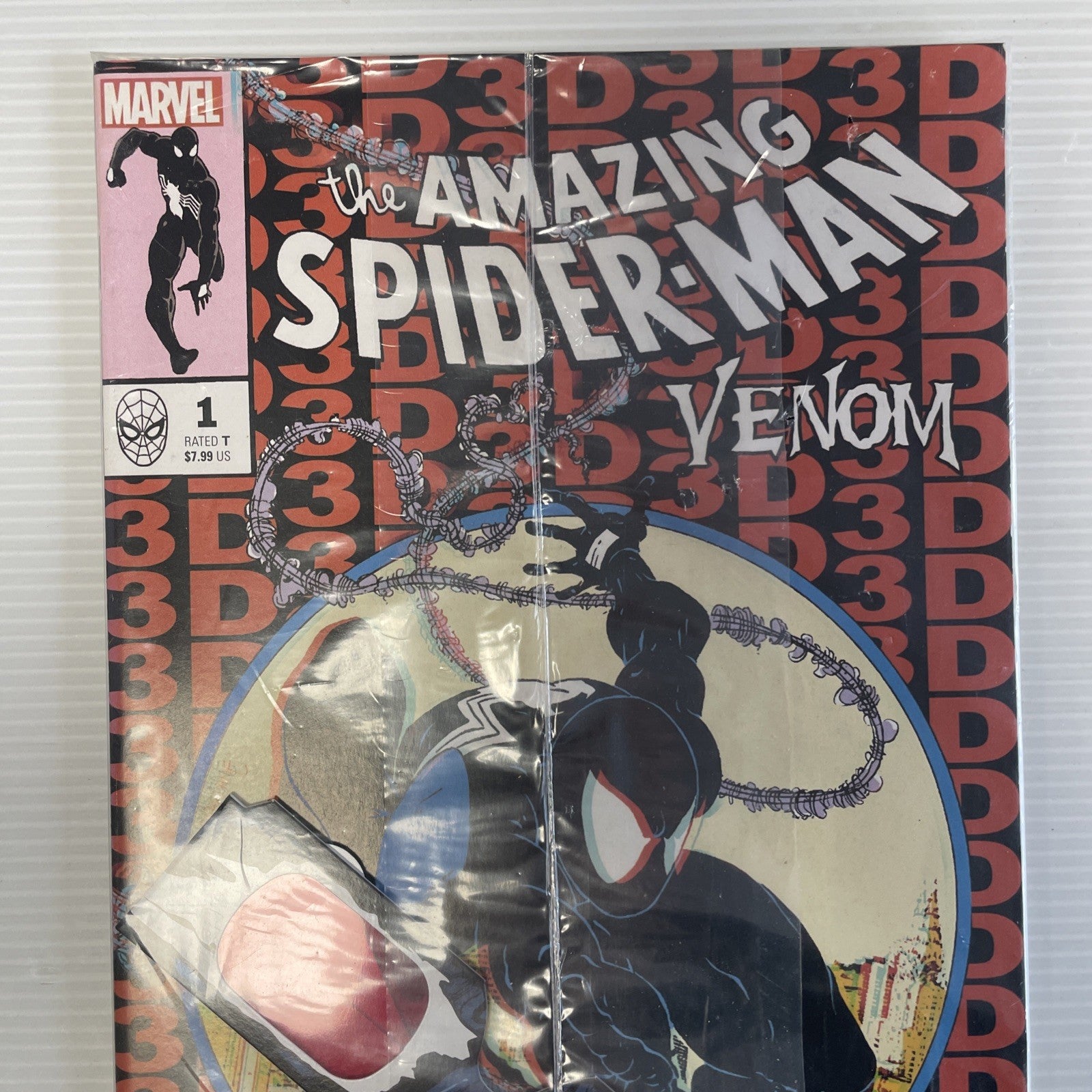 Amazing Spider-Man #300 3-D 2019 Reprint Sealed w/ Glasses 1st Venom1