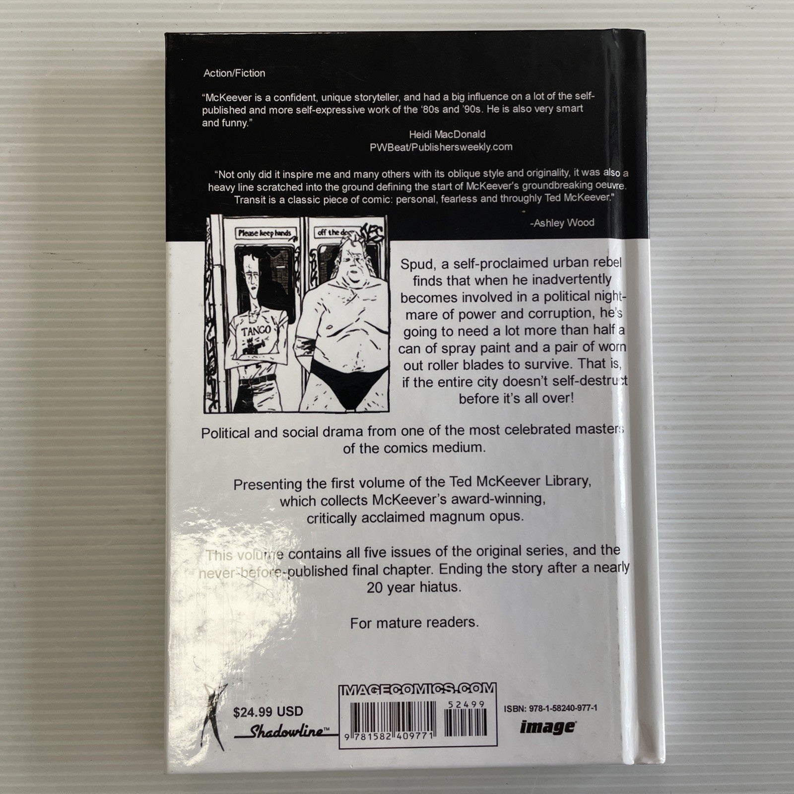 Ted Mckeever Library: Book 1 Transit 2008 Graphic Novel4