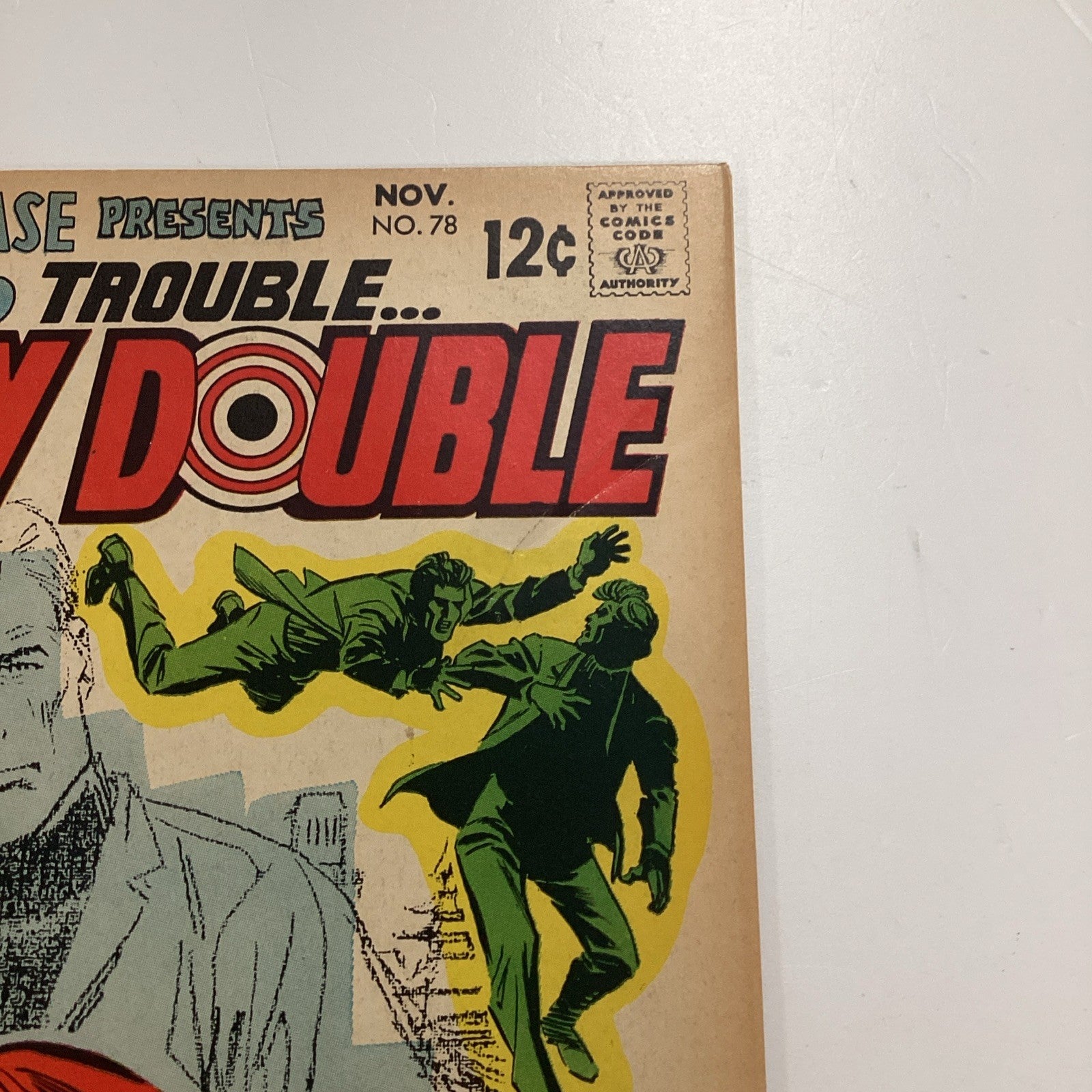 Showcase # 78 Jonny Double 1968 VG/FN 1st Appearance of Jonny Double6