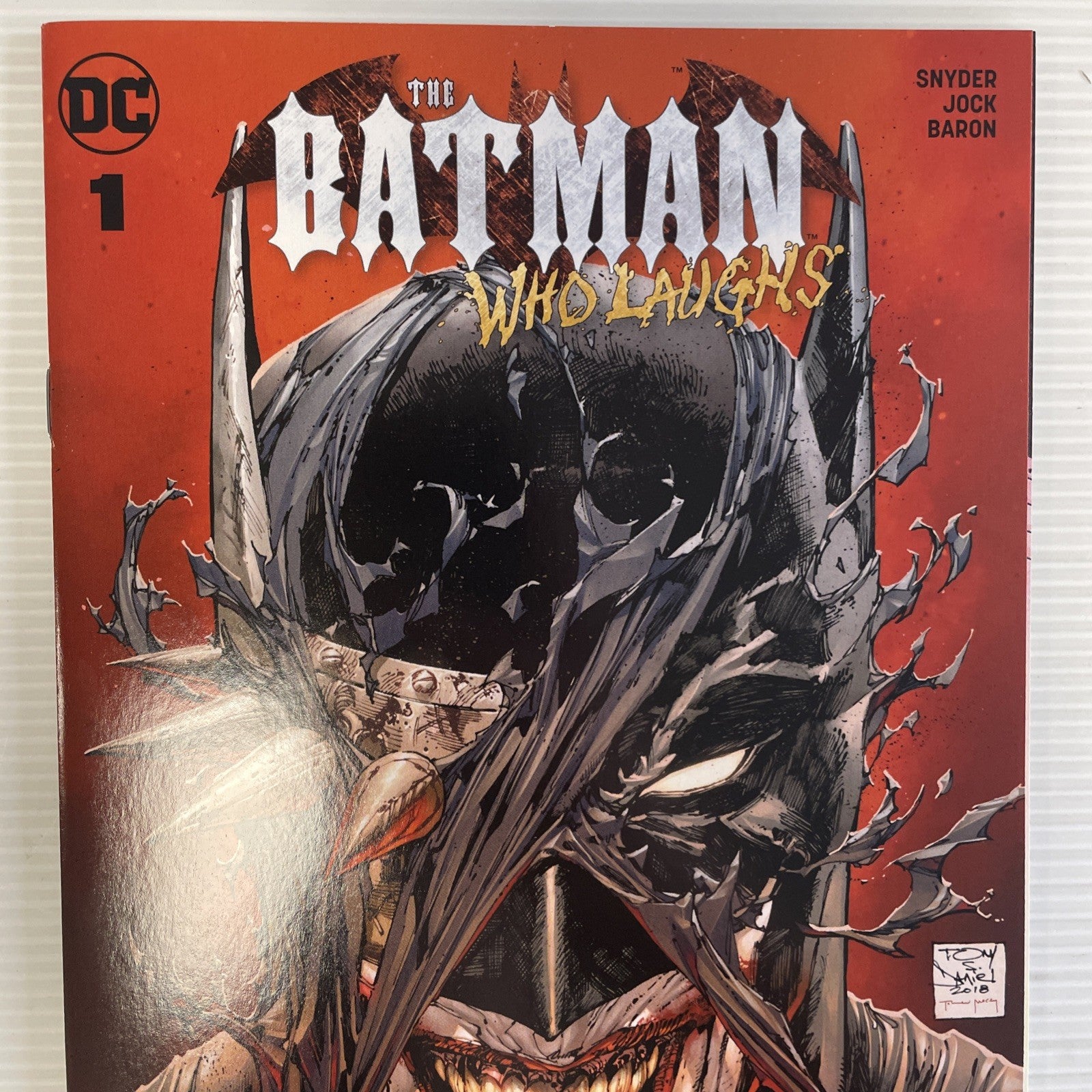 Batman Who Laughs #1 2018 VF/NM Tony Daniel Torpedo Comics Exclusive Variant1