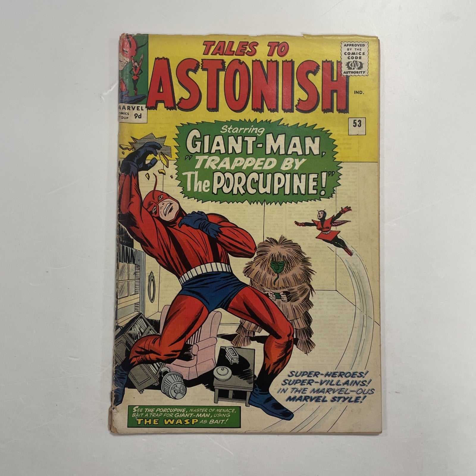 Tales to Astonish #53 1964 GD 2nd app/origin Porcupine Pence *See Description0