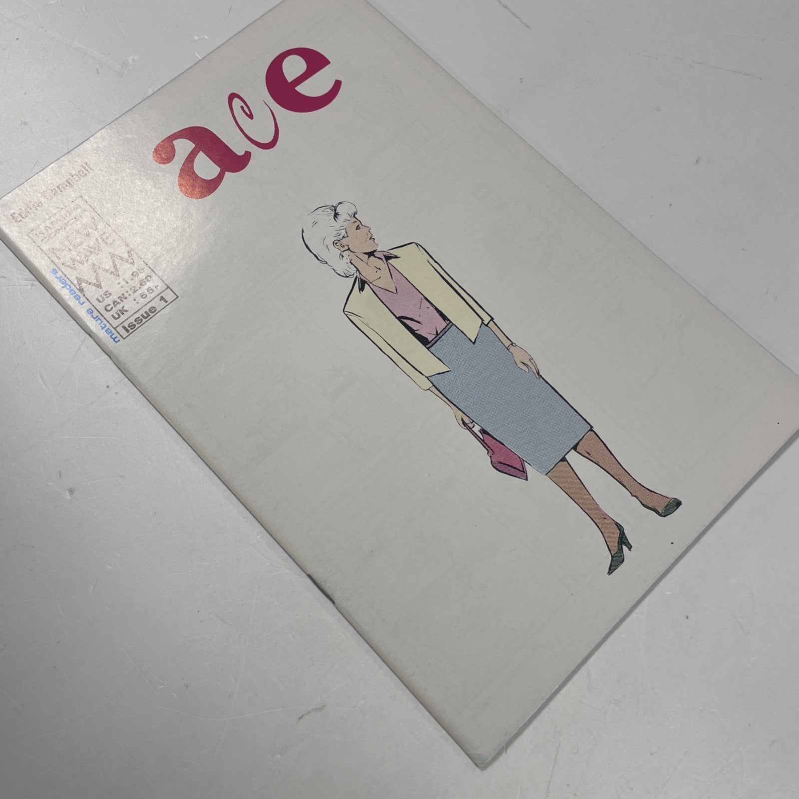 Ace #1 1988 VF By Eddie Campbell, Harrier Comics New Wave6