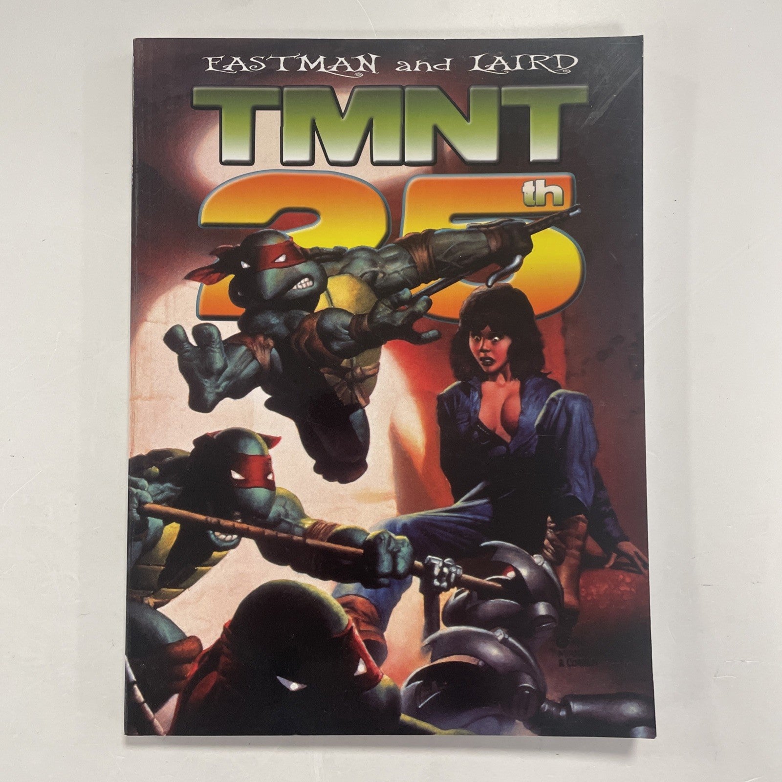Teenage Mutant Ninja Turtles 2009 25th Anniversary Heavy Metal Mammoth Book0