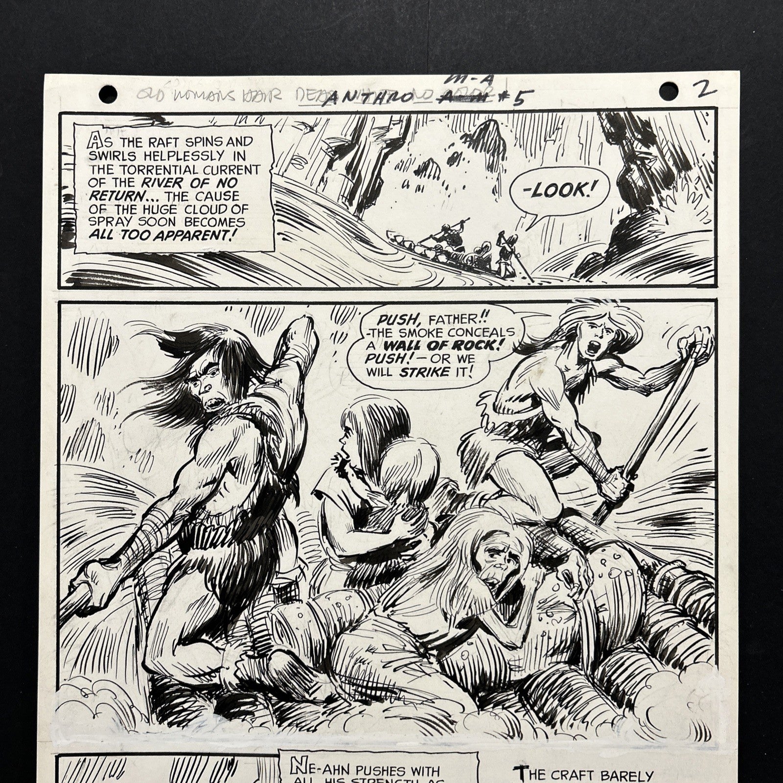 Anthro #5 Original Artwork for page 2 by Howard Post2