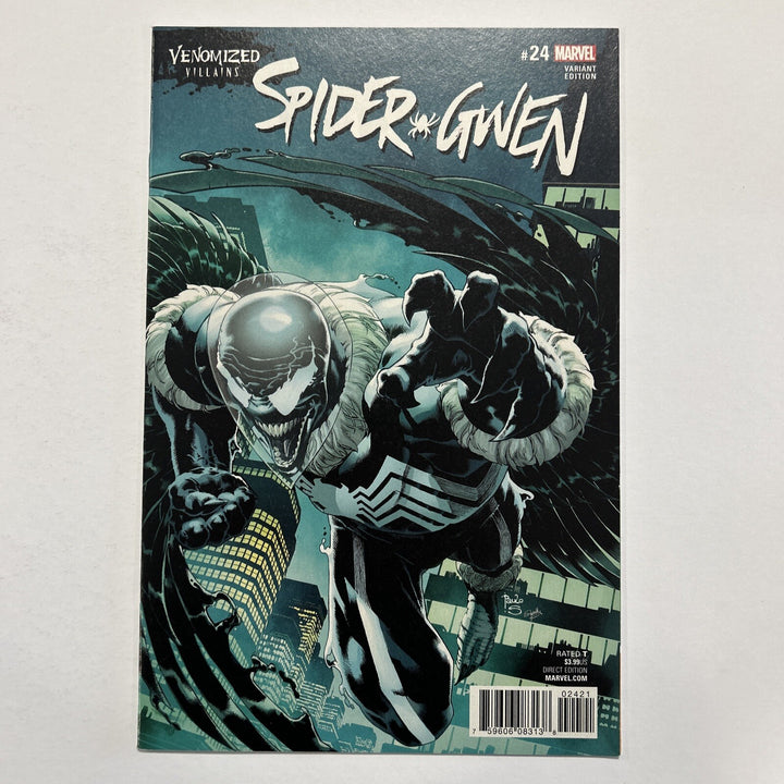 Spider-Gwen #24 2017 NM- Paolo Siquera Venomized Variant0