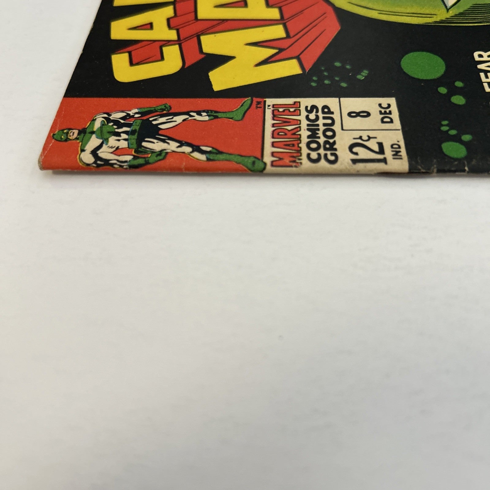 Captain Marvel #8 1968 FN3