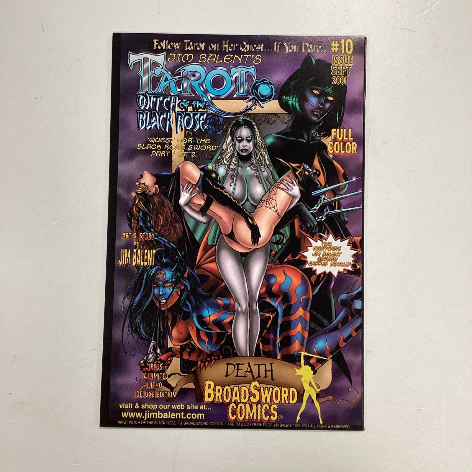 Tarot Witch Of The Black Rose #9 2001 VF/NM Variant4