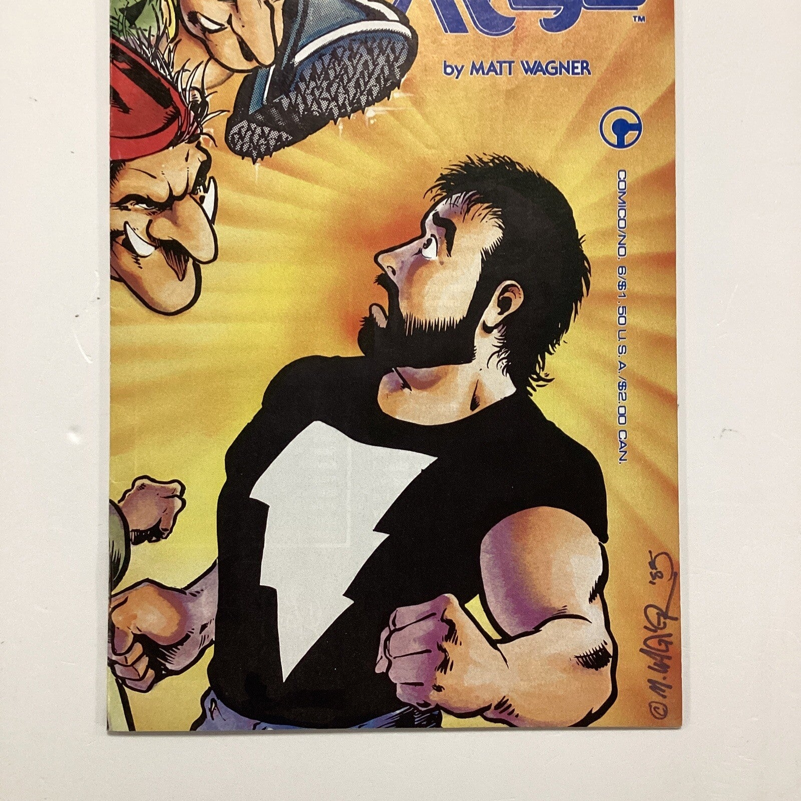 Mage #6 1985 VF/NM 1st Grendel In Colour Comico2