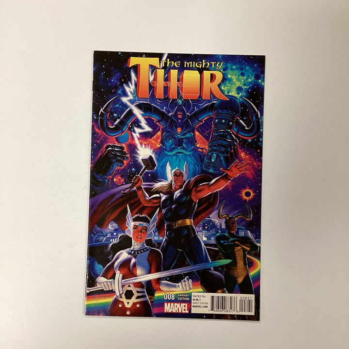 Mighty Thor #8 Variant #8 2016 NM Greg Hildebrandt 1:15 Variant0