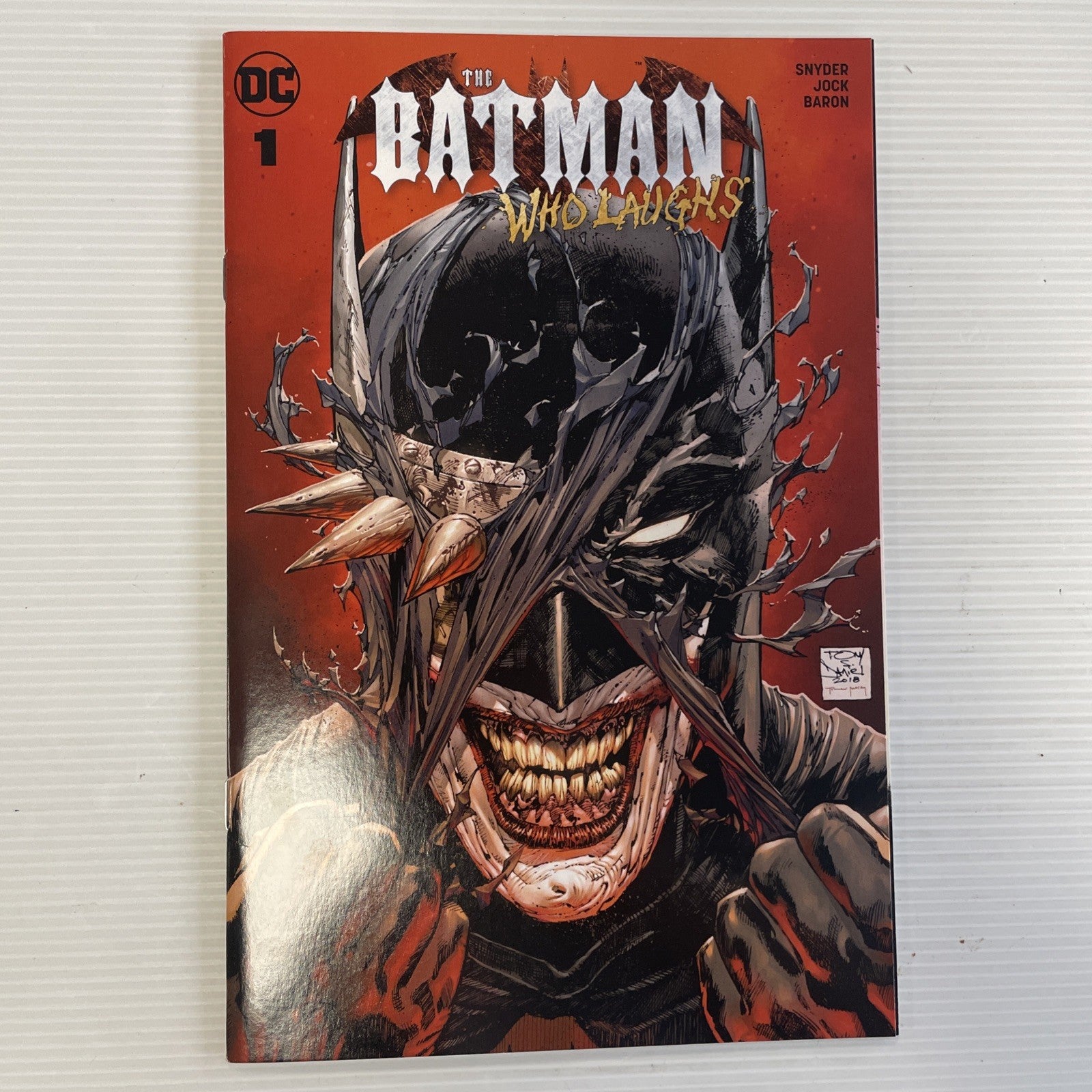Batman Who Laughs #1 2018 VF/NM Tony Daniel Torpedo Comics Exclusive Variant0