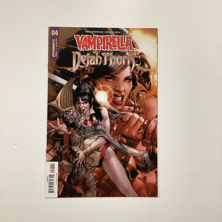 Vampirella Dejah Thoris #4 2019 NM Anacleto Varaint 'Ghost' book?0