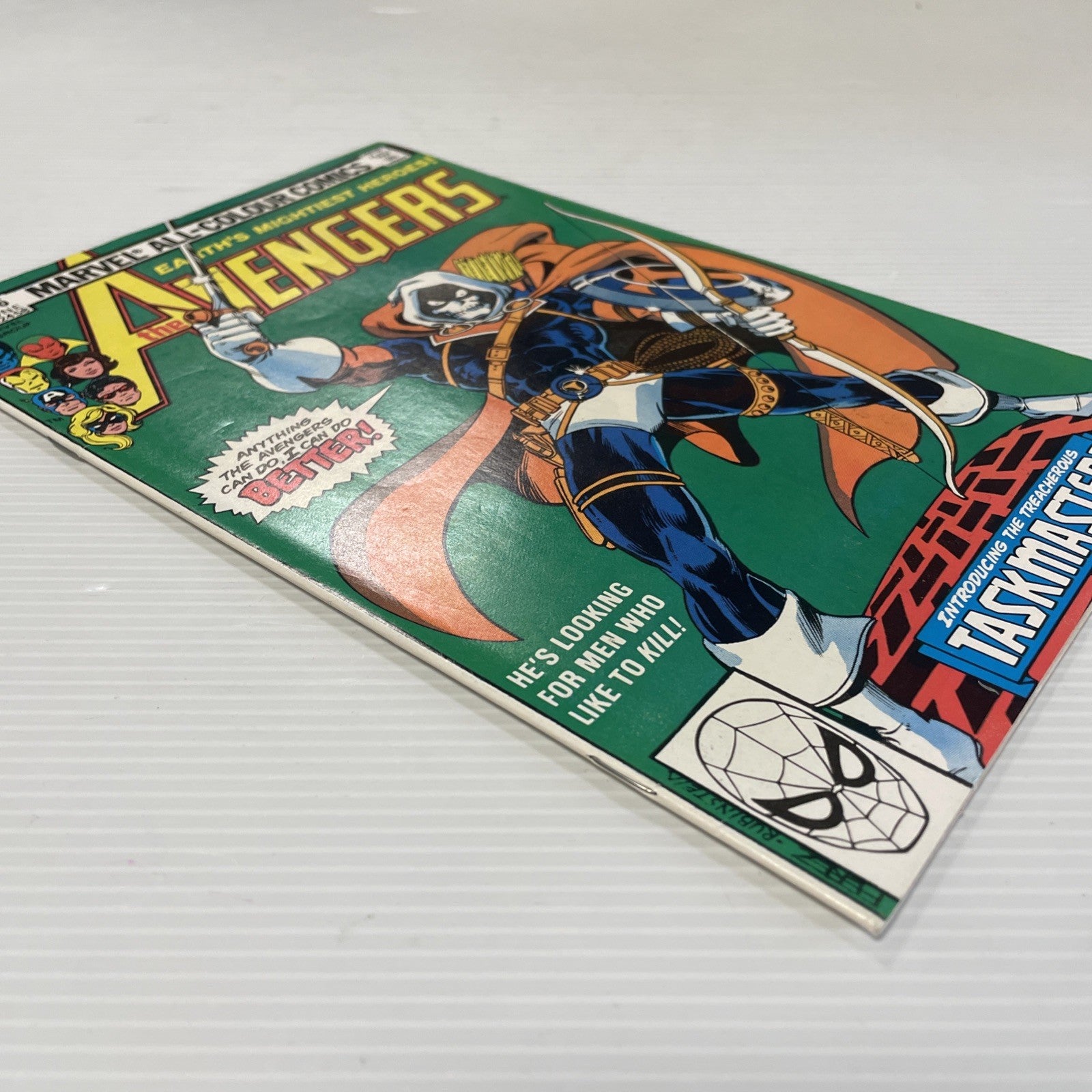 Avengers #196 1980 VF+ 1st Appearance of Taskmaster Pence Copy3