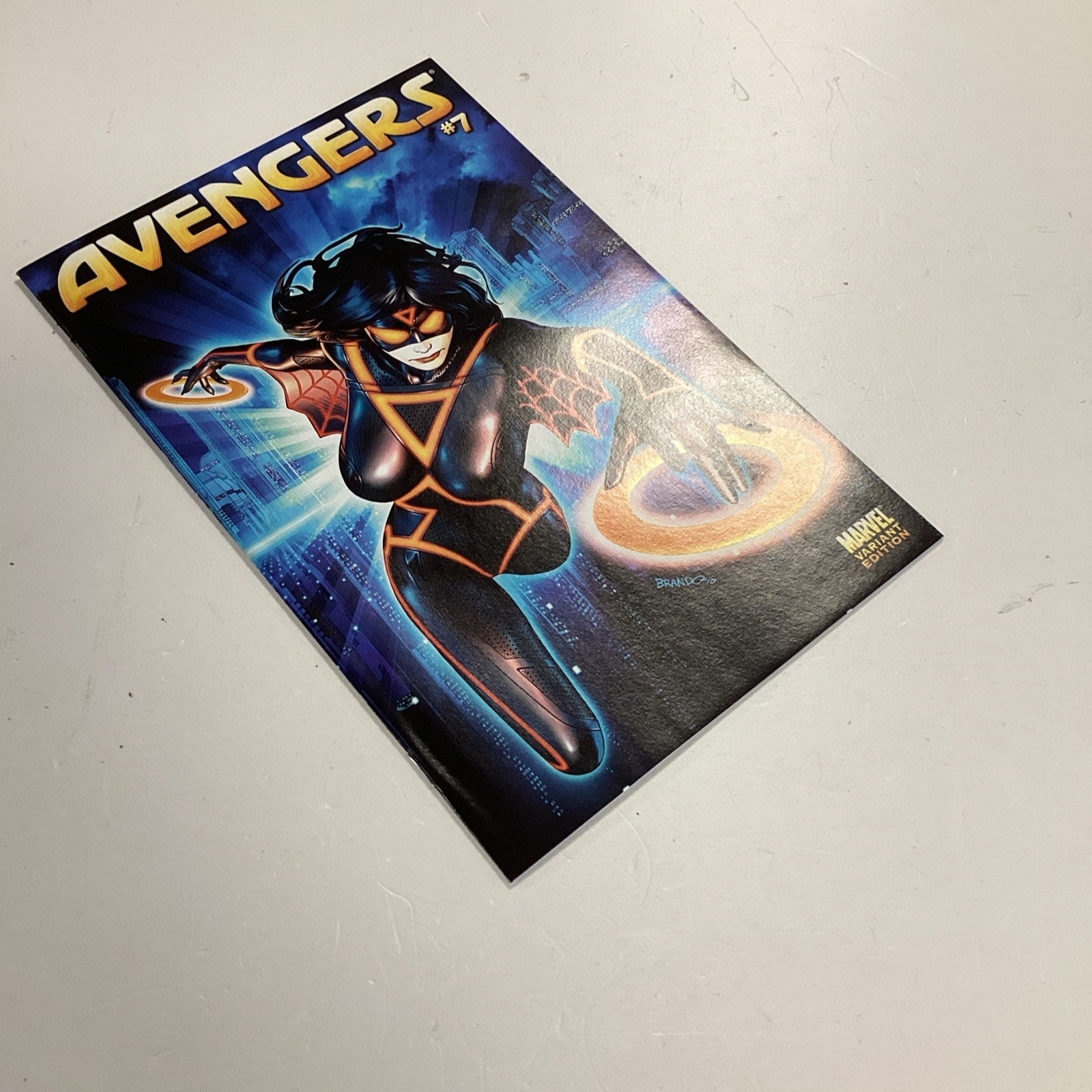 Avengers #7 2011 1:15 Brandon Peterson Tron Variant3