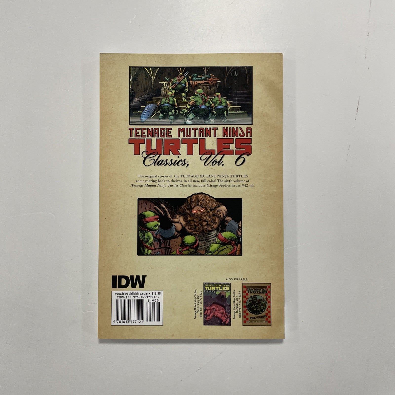 Teenage Mutant Ninja Turtles Classics Volumes 6 2013 IDW TPB6
