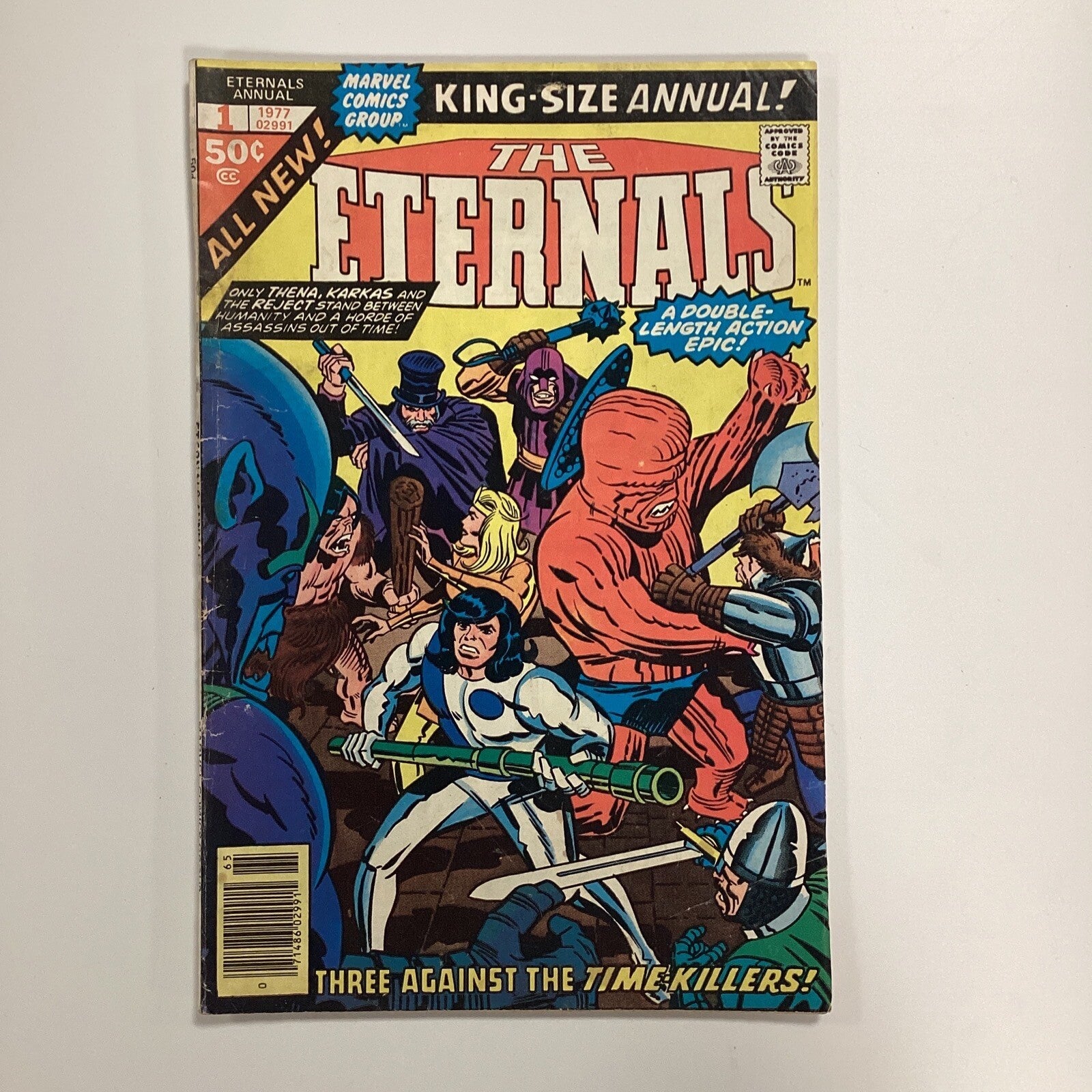 The Eternals #1-19 & Annual 1976 Mid grades Cents & Pence copies10