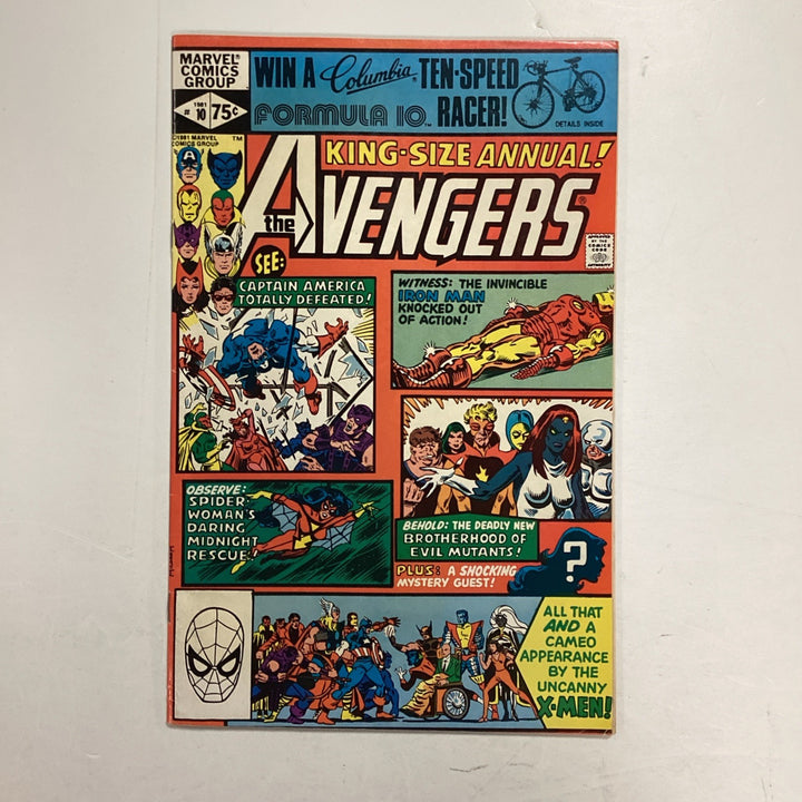 Avengers Annual #10 1981 FN 1st Appearance of Rogue0