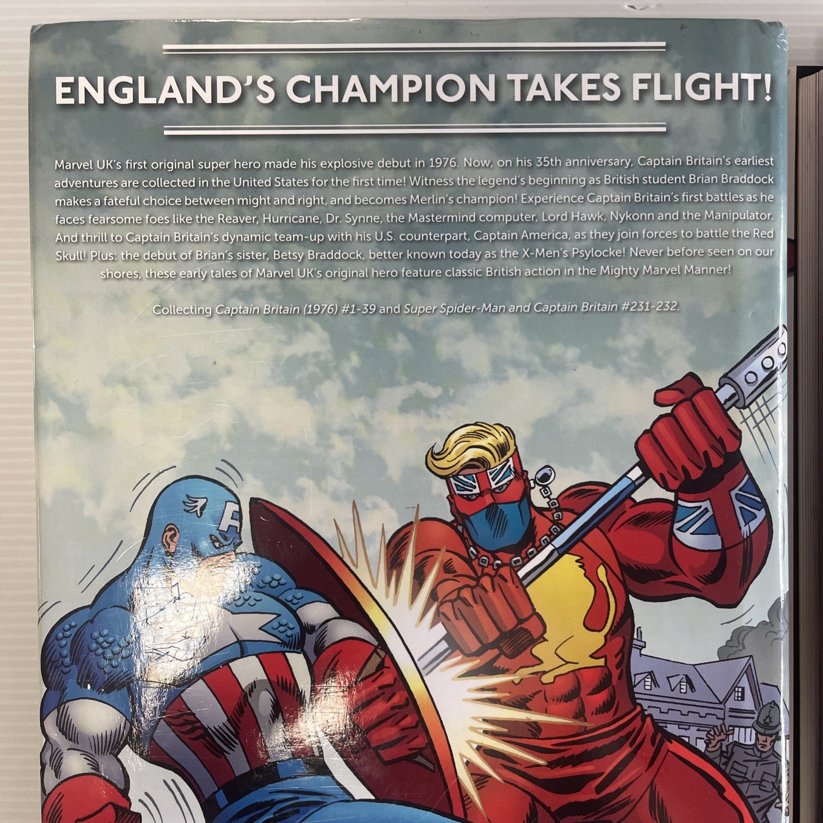Captain Britain Vols 1 & 2 Set Birth Of A Legend, Siege of Camelot HC Graphic No10