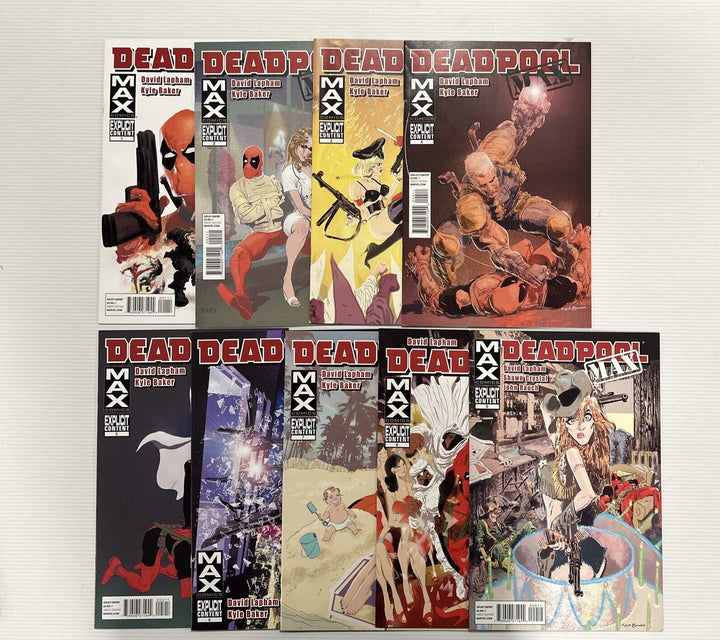 Deadpool Max #1-9 2010 NM 1st Appearance of Lady Taskmaster