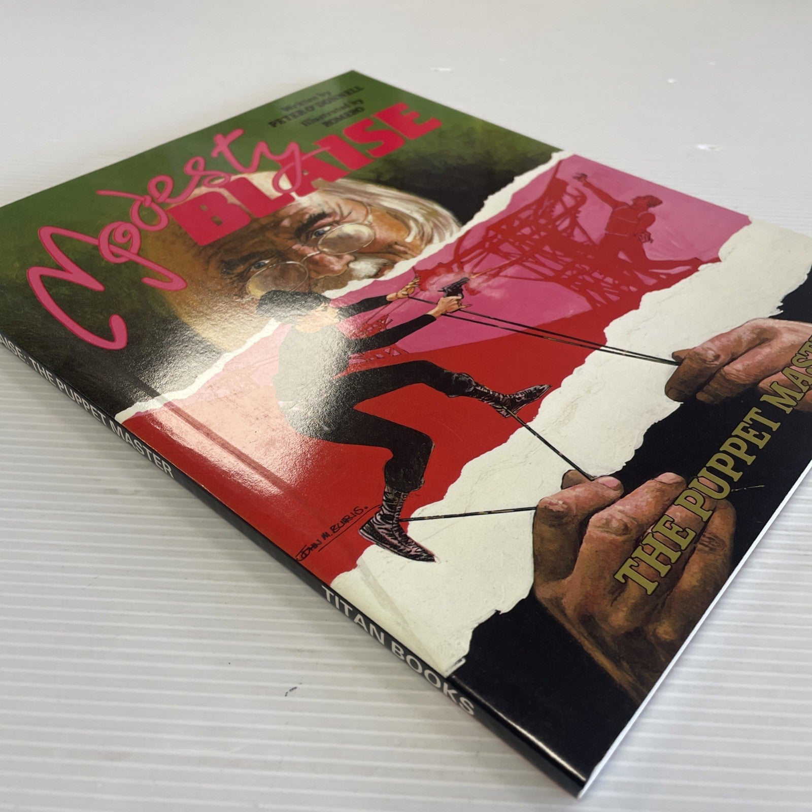 Modesty Blaise: The Puppet Master Peter O'Donnell 1987 Graphic Novel3