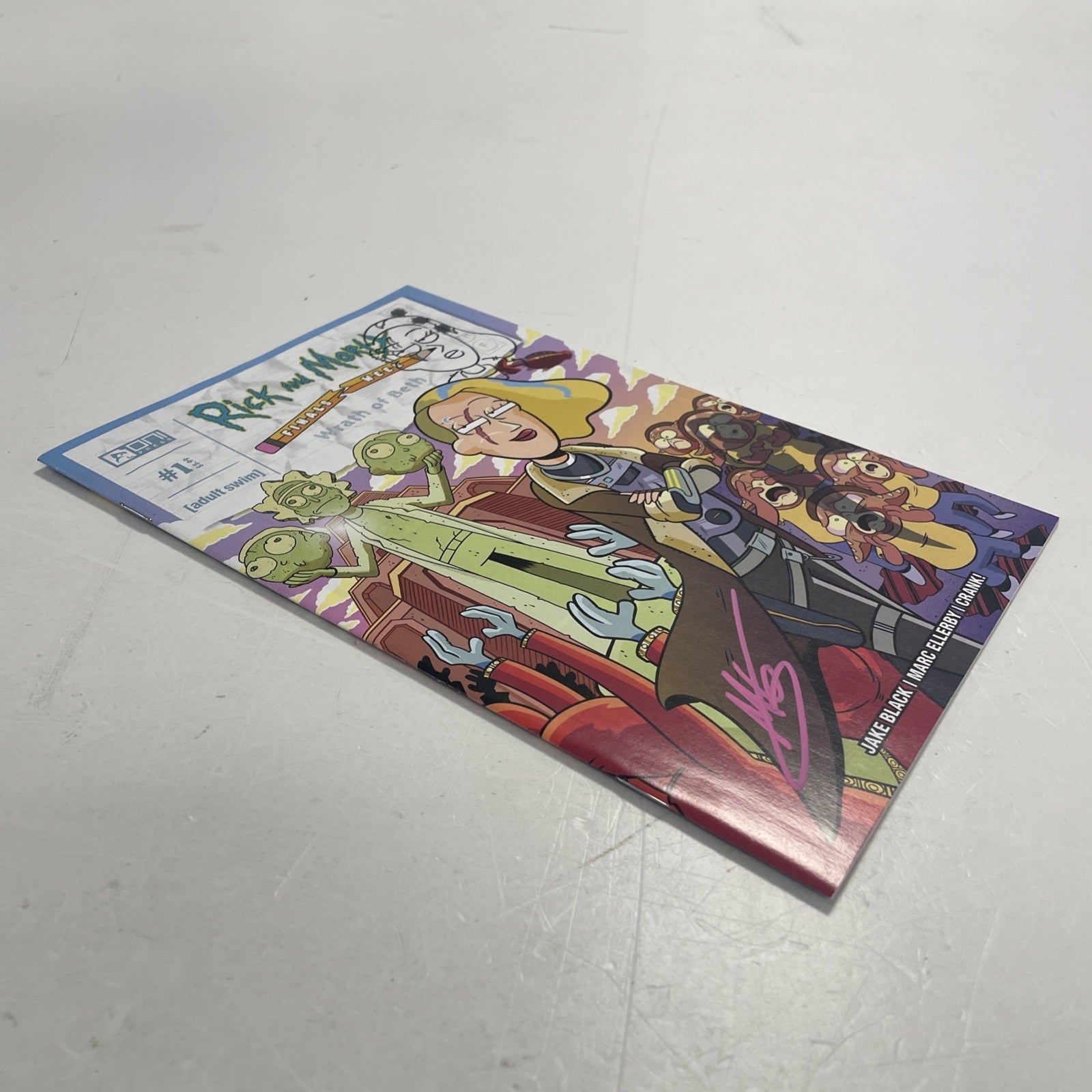 Rick and Morty: Wrath of Beth 2024 Signed and Sketched by Marc Ellerby3