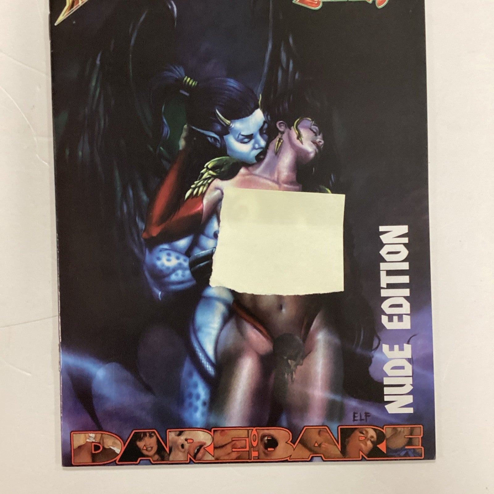 Vamperotica Red Reign Dare To Bare Nude Edition 1996 Brainstorm Comics2