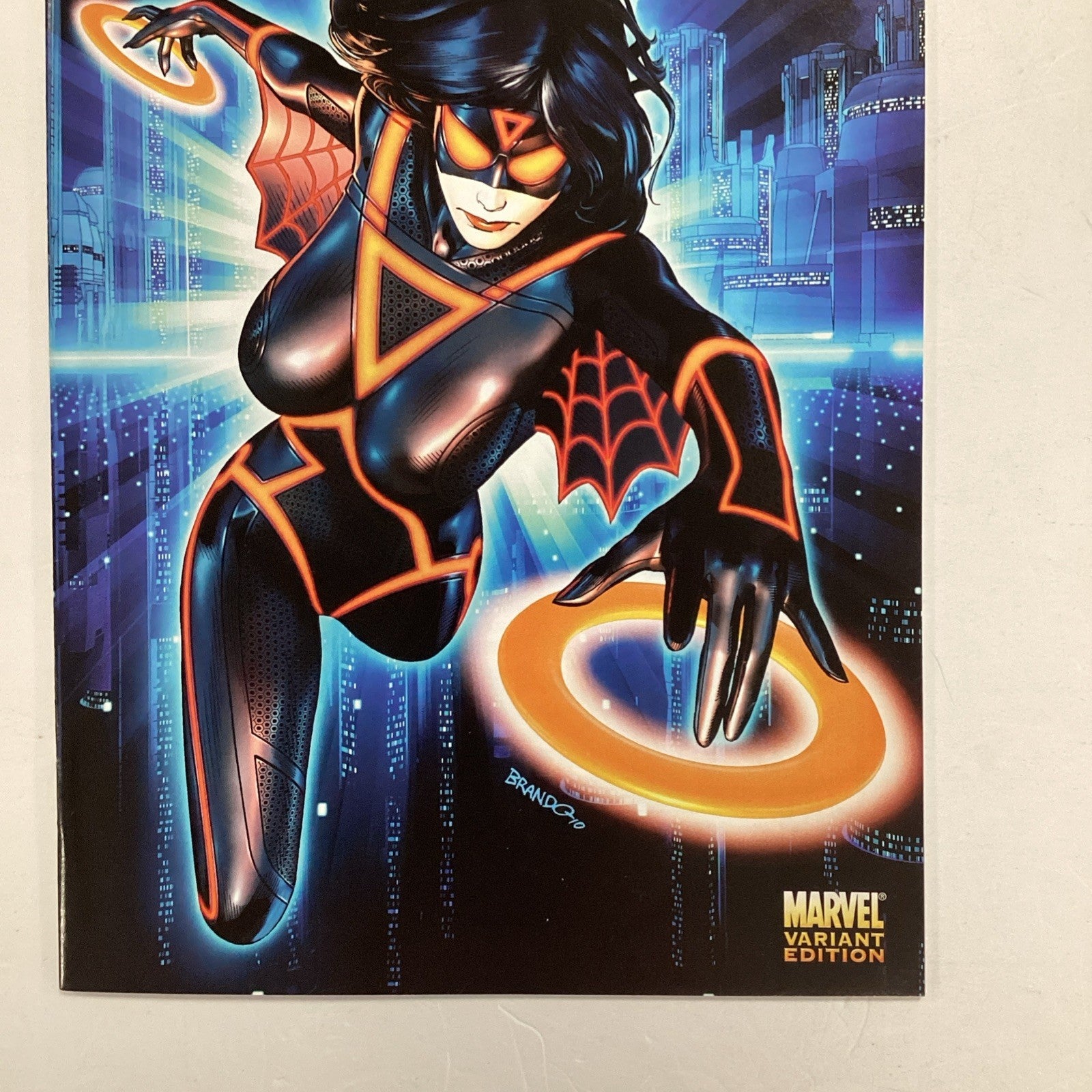 Avengers #7 2011 1:15 Brandon Peterson Tron Variant2