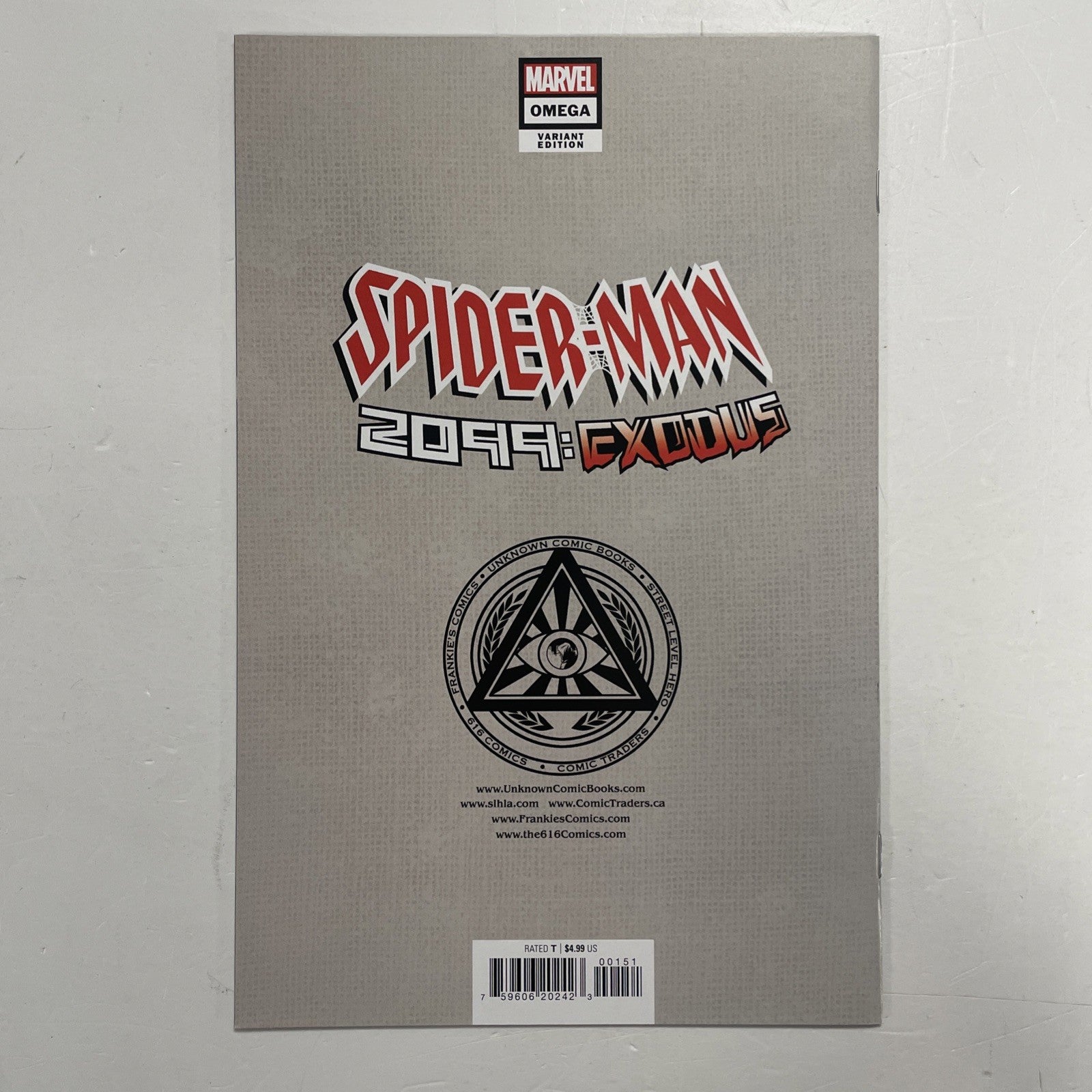 Spider-man 2099: Exodus Omega #1 2022 NM Tony Daniel Virgin Variant4