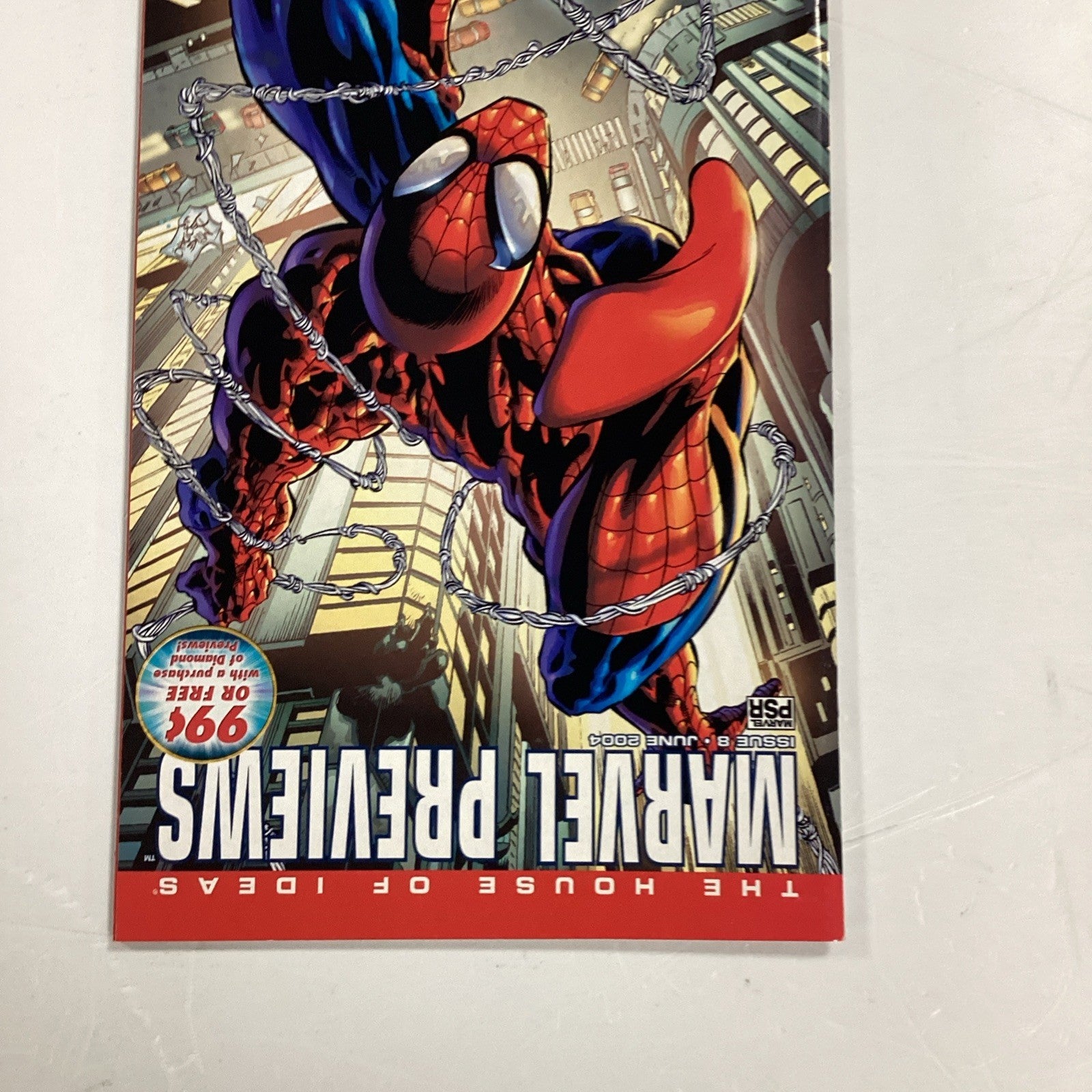 Marvel Previews #8 2004 VF+ 1st Arana Anya Corazon Spider-girl Cover6