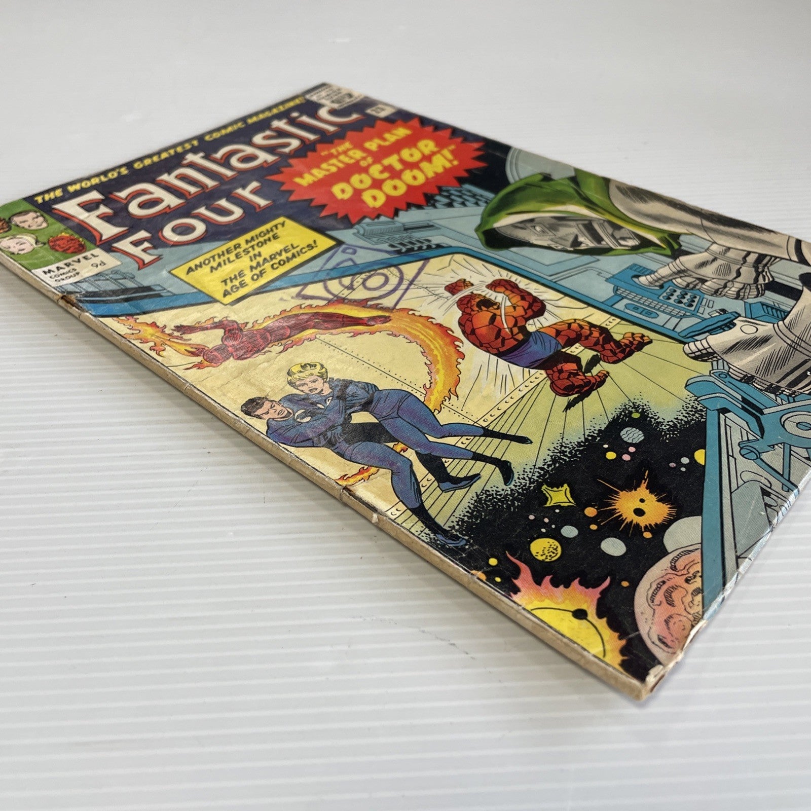 Fantastic Four #23 1964 GD+ Doctor Doom Appearance Pence Copy3