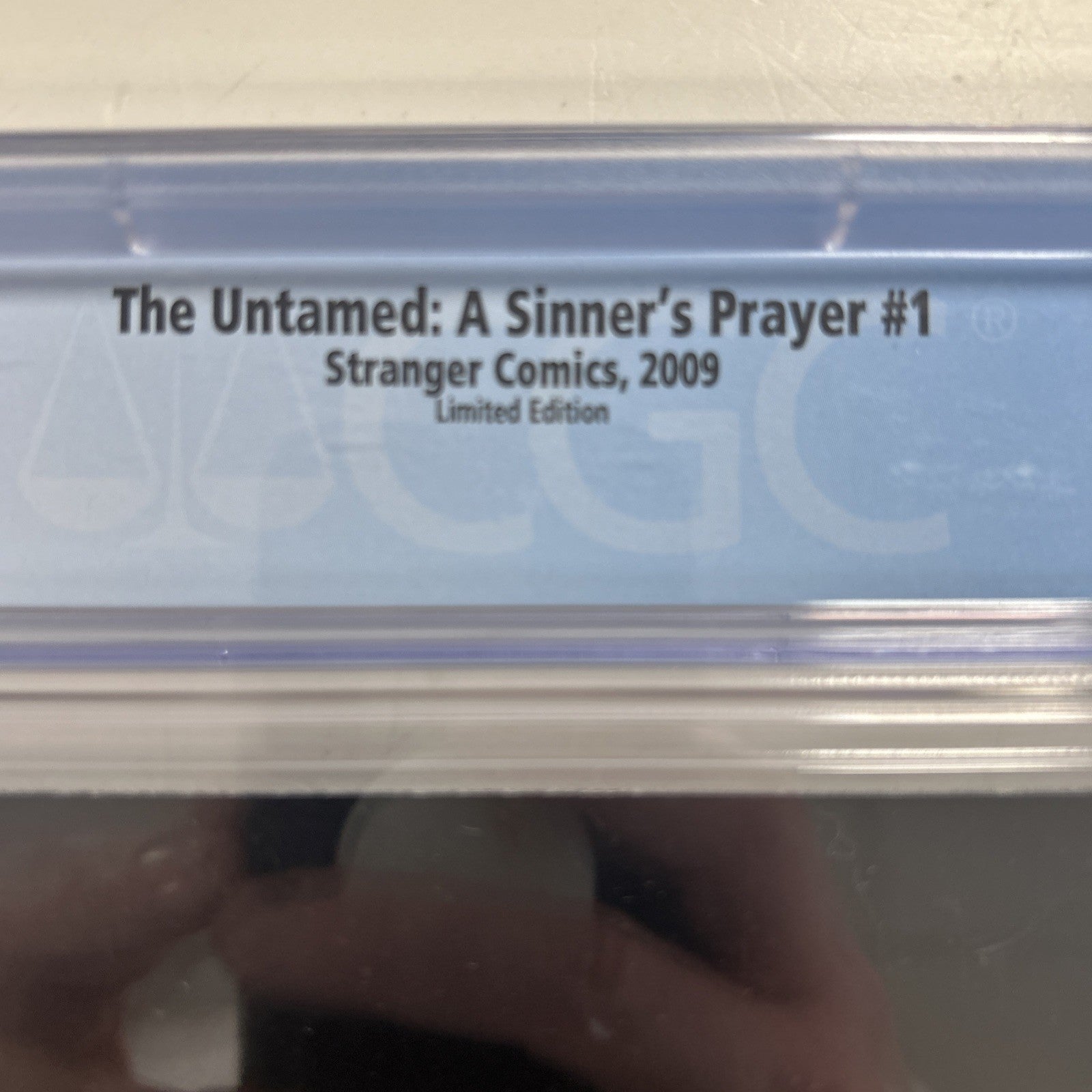 The Untamed: A Sinner's Prayer #1 2009 CGC 8.5 1:10 Variant Stranger Comics12
