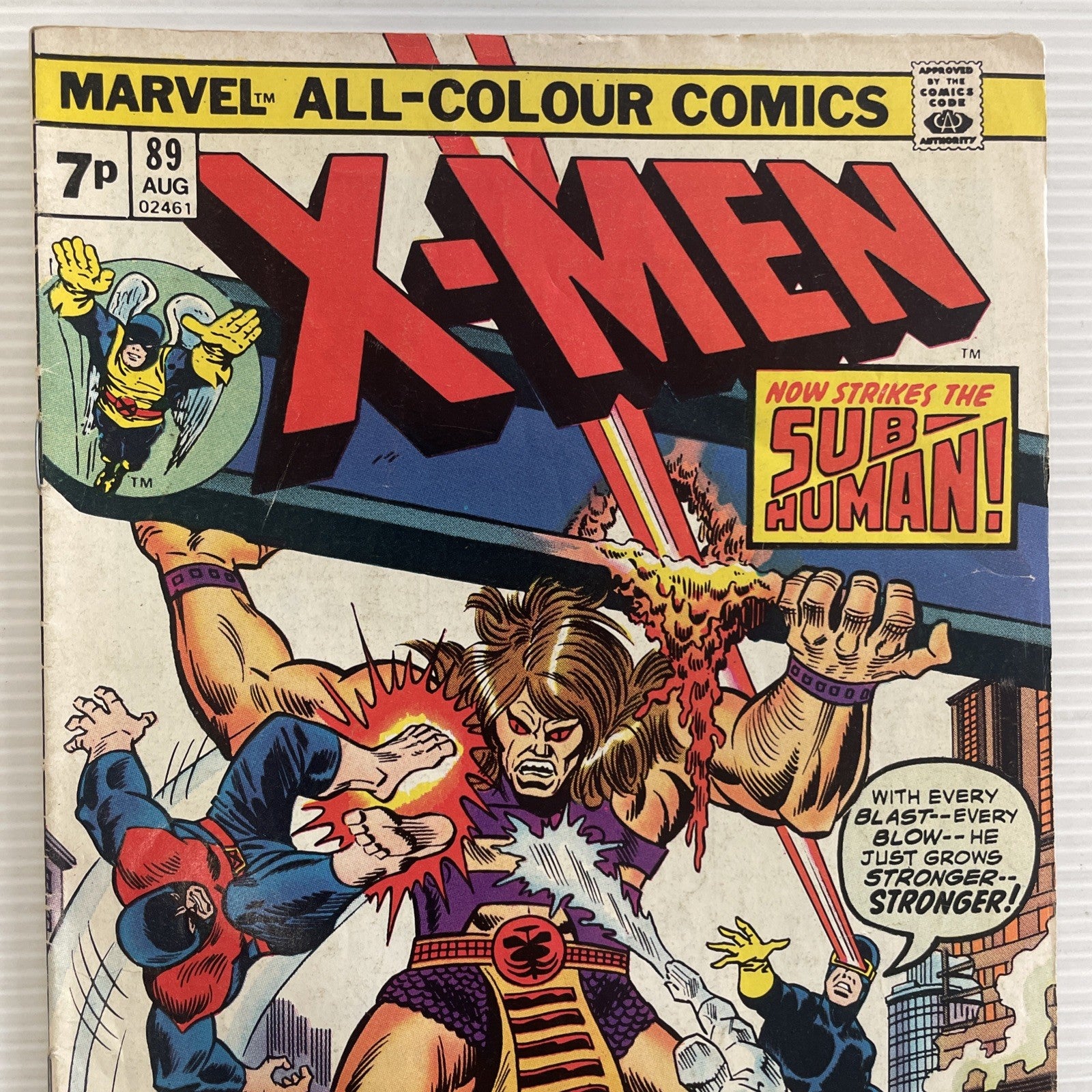 X-Men #89 1974 VG+ Pence Copy1