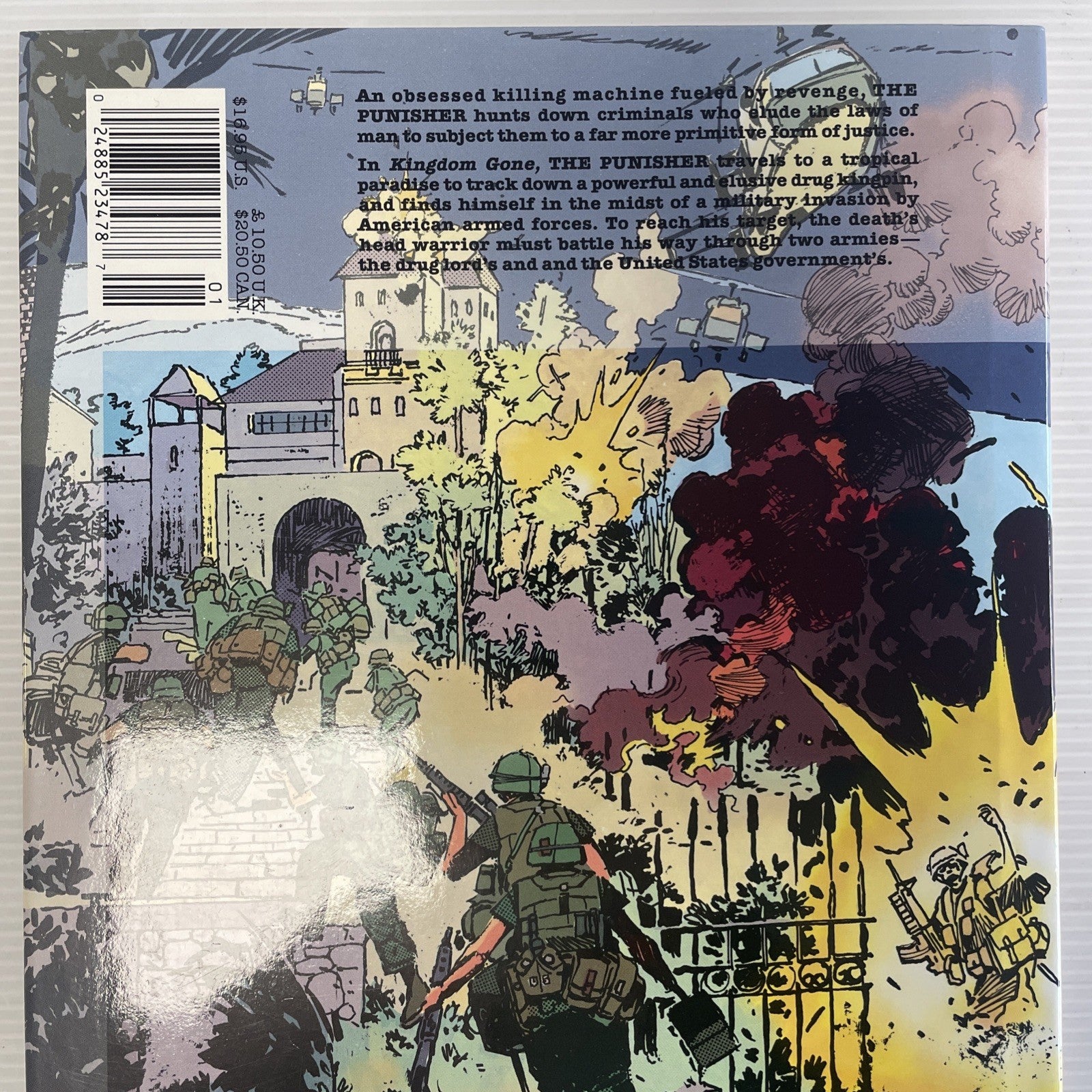 The Punisher: Kingdom Gone 1990 Graphic Novel Hardback5