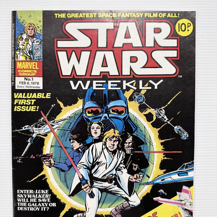 Star Wars Weekly #1 1978 with free gift VF/NM (3)